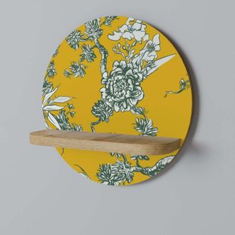 OEM Estante Redondo Chinoiserie Amarillo