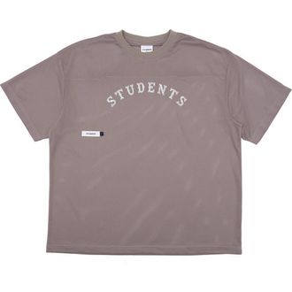 Students Bases Covered Oversize Logo Graphic Mesh T-Shirt in Cement at Nordstrom Rack, Size Large