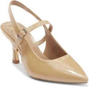 Rebecca Allen Bowie Slingback Pump in Pale Beige at Nordstrom Rack, Size 8.5