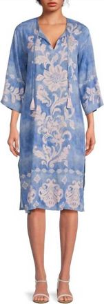 Johnny Was Kimono Sleeve Midi Dress In Florentina