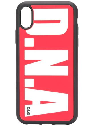 Dolce & Gabbana iPhone XR case - men - PVC/Polycarbonite/Thermoplastic Polyurethane (TPU) - One Size - Red