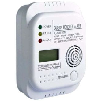 OEM Detector De Mon&oacute;xido De Carbono, Xu, Alimentado Por Bater&iacute;a, Detector De Gas Con Pantalla E Indicador De Temperatura --crezuo