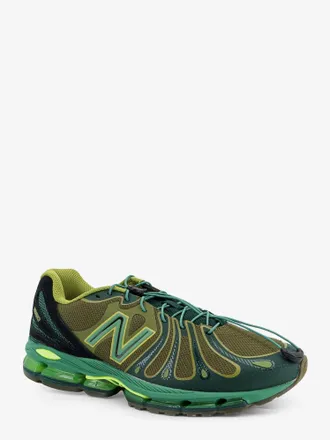 New Balance Mens Mesh Sneakers U18907 Green Mesh-Rubber Trainers Mesh/rubber