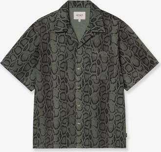 Carhartt Work in Progress Camicia Snake Camouflage in cotone - CARHARTT WIP - gender_Man