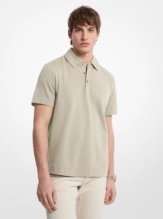 Michael Kors Stretch Cotton Polo Shirt