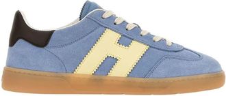 Hogan Blue Lace Up Sneaker