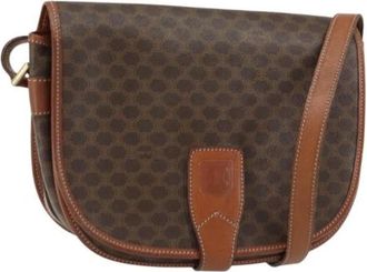 Celine Pre-owned Vintage Cross Body Bag - Dames - Vintage Schoudertas - Bruin - ONE Size - Vintage