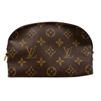 Louis Vuitton Brown Pvc Pochette Pouch (Pre-Owned)