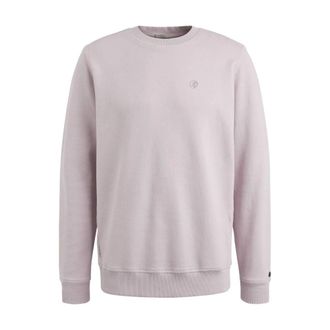 Cast Iron Ronde Hals Lange Mouw Regular Fit Trui - Heren - Sweatshirts & Hoodies - Paars - Maat: 2XL Katoen