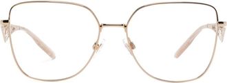 Dolce & Gabbana Eyewear butterfly-frame glasses - Gold