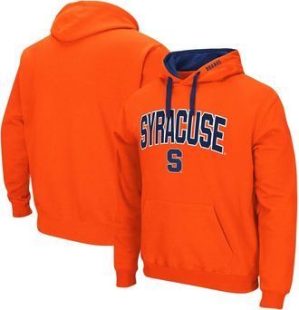 Colosseum Mens Colosseum Orange Syracuse Orange Big & Tall Arch & Logo 2.0 Pullover Hoodie at Nordstrom, Size 2Xb