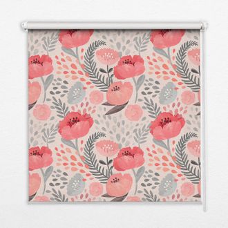 Tulup Tenda A Rullo Interna Per Finestra - Tenda Filtrante Luce - Tenda Privacy - Tenda Decorativa Rettangolare - Rullo Per Interni - (120 Cm X 140 Cm) - Pa