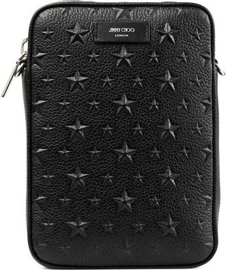 Jimmy Choo London Kimi Leather Messenger Bag