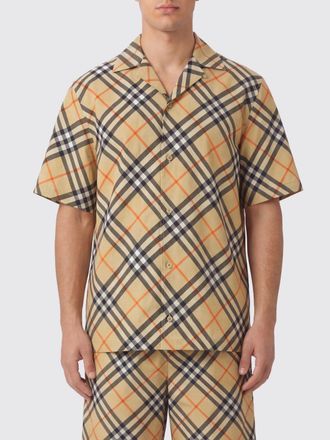 Burberry Camicia Burberry in seta con stampa Vintage Check