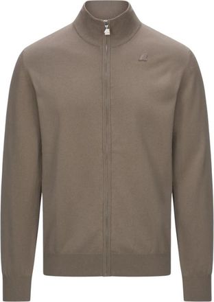 K-Way Finny Cotton PS Pullover - Heren - Vesten - Grijs - 2XL - Katoen - Truien & Vesten