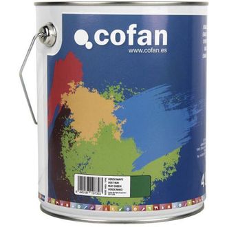 cofan Cofan Esmalte Sint&eacute;tico (4 L) Verde Mayo, Esmalte Sint&eacute;tico Al Disolvente Disponible En Una Amplia Gama De Colores Y Tonalidades Fabricado A Base De R