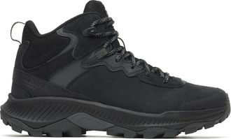 Merrell Merrell Speed Strike 2 Leather Mid Waterproof Hiking Boots in Black Men Mid-Top