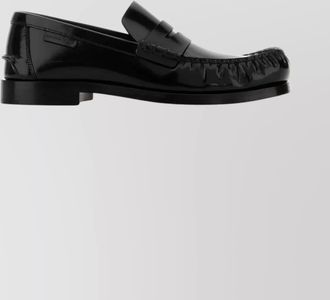 Bottega Veneta leather truman loafers