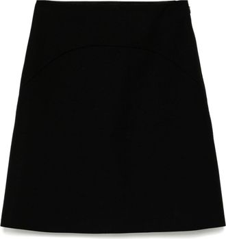 Prada panelled skirt - Black
