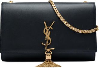 Saint Laurent Pre-owned Saint Laurent Medium Smooth Calfskin Classic Monogram Kate Tassel Crossbody Ladies HMURVKAHNB8U59YU