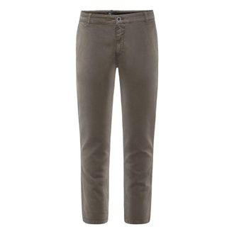 Bomboogie Chinos, male, Gray, Size: W38 Slim Fit Chino Trousers