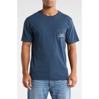 Roark Expeditions Graphic Regular Fit T-Shirt in Navy at Nordstrom, Size Xx-Large