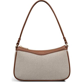 Radley London Albany Avenue Canvas Medium Ziptop Shoulder Bag in Natural at Nordstrom