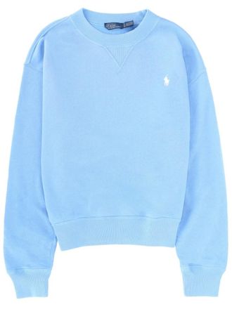 Ralph Lauren Blue Logo Crew Neck Sweatshirt