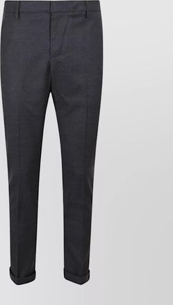 Dondup gaubert trousers cuffed hem