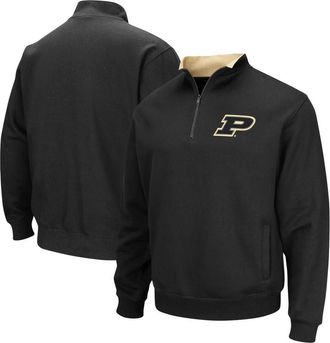 Colosseum Mens Colosseum Black Purdue Boilermakers Big & Tall Tortugas Quarter-Zip Jacket at Nordstrom, Size 6Xb