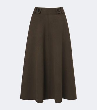 Lisa Yang Gonna midi in lana e cashmere