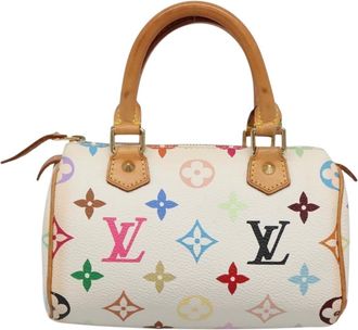 Louis Vuitton Speedy Mini Hl Handbag Monogram Multicolor Multicolour Canvas Bag (Pre-Owned)
