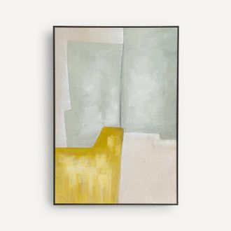 AM.PM Ingelijste handgeschilderde muurdecoratie, Nebu
