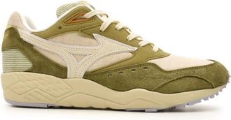 Mizuno Groene Contender Lage Sneakers - Heren - Sneakers - Groen - 45 EU - Schoenen