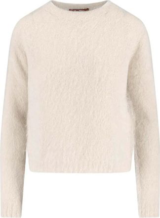 Max Mara knitted round-neck knitwear - Beige