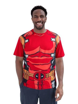 MARVEL Cosplay Short Sleeve T-Shirt in Crimson Deadpool at Nordstrom, Size Xx-Large