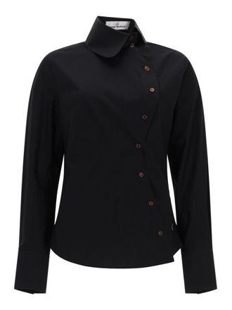 Vivienne Westwood Nice Fitted Asymmetrical Button Shirt