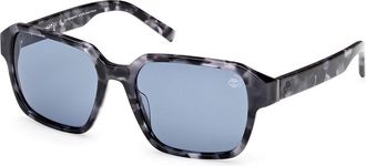 Timberland TB00043 Polarized 52D Mens Sunglasses Tortoiseshell Size 56