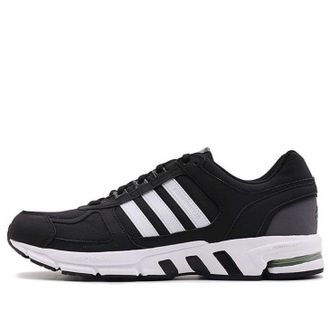 adidas Equipment 10 Wear-resistant Shock Absorption Low Tops Sports Black White DA9375