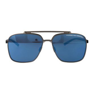 Porsche Design Sunglasses, male, Blue, Size: 59 MM Stylish Sunglasses P8937 for Sunny Days
