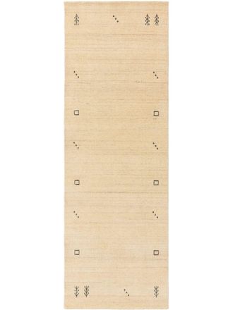 benuta Alfombras de pasillo de lana crema 80x250