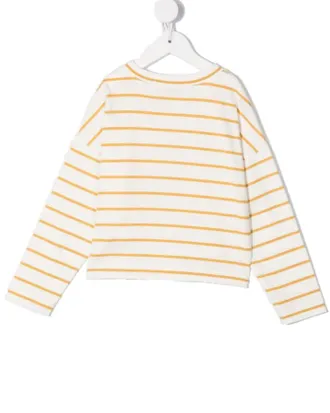 Brunello Cucinelli Kids Striped T-Shirt Aw21 G