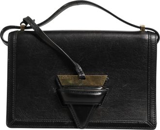 Loewe Barcelona Medium Leather Shoulder Womens Bag (Pre-Owned)