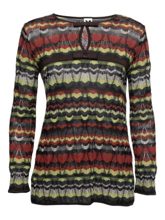 Missoni Top a maniche lunghe - Multicolore
