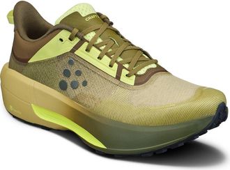 Craft NordLite Ultra Pro Running Shoe in Leaf/Contrast Yellow at Nordstrom, Size 12.5