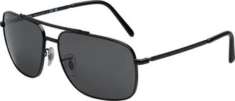 Ray-Ban Rb 3796 Pillow Square Zonnebril - Heren - Zonnebrillen - Zwart - ONE Size - Accessoires