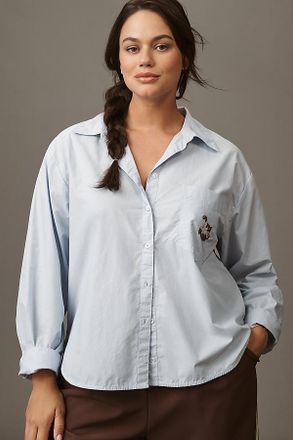 Maeve The Shrunken Bennet Buttondown Shirt by Maeve