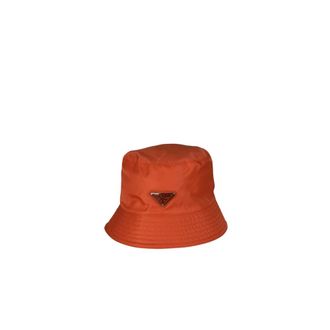 Prada Heren, Accessoires, Oranje, Maat: S Nylon