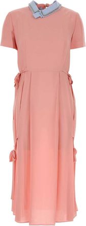 Prada Pink Crepe Dress
