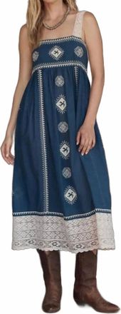The Great. The Sparrow Dress In Blue